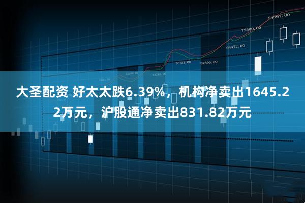 大圣配资 好太太跌6.39%，机构净卖出1645.22万元，沪股通净卖出831.82万元